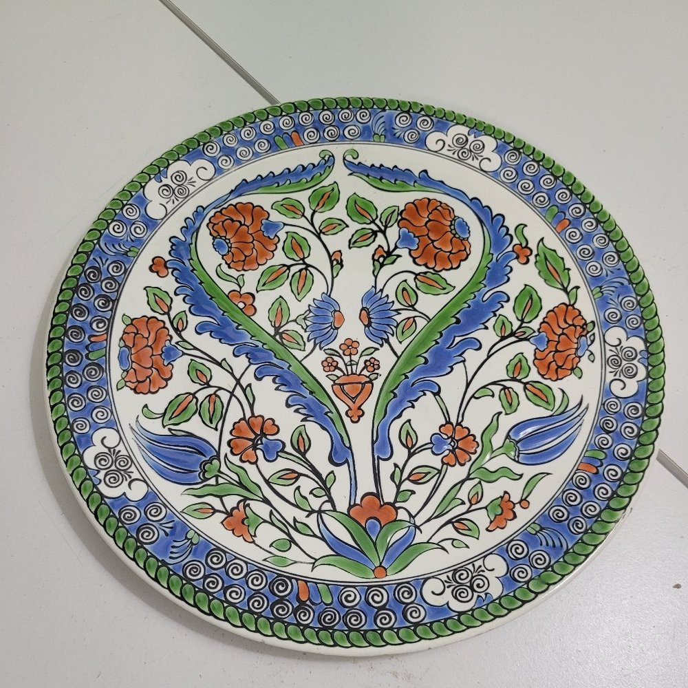 Vintage Faros Keramik Art Pottery Dish
